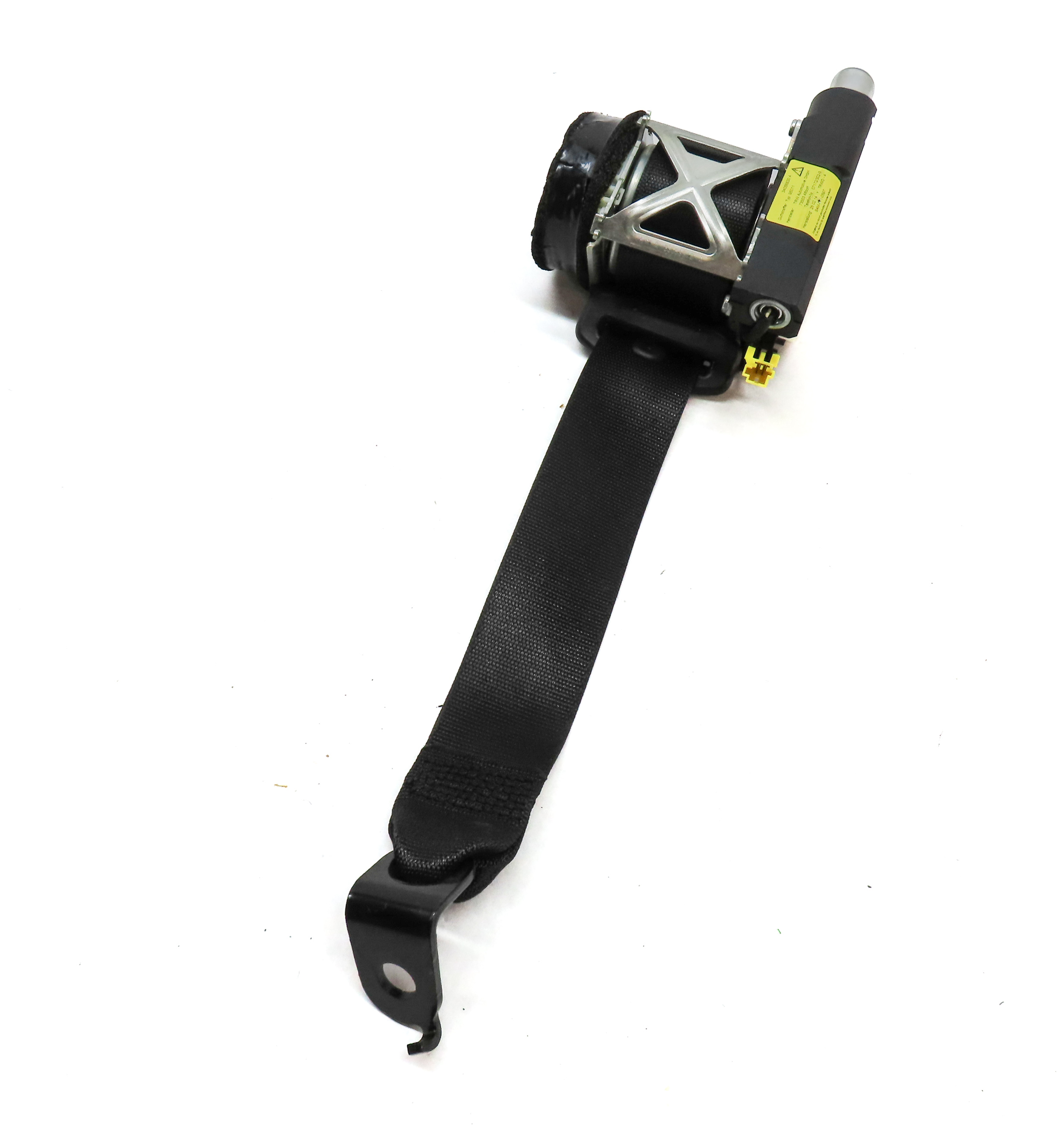 2014 MERCEDES E350 SEDAN (W212) REAR RIGHT PASSENGER SEATBELT RETRACTOR (BLACK) — exact item pictured